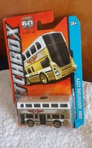 matchbox two-story bus mbx adventure city new - $3.99