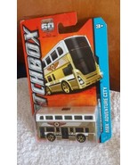 matchbox two-story bus mbx adventure city new - $3.99