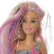 Starlight Adventure Barbie Doll 2013 Figure Silver Body No Clothes Sparkly Hair - £15.85 GBP