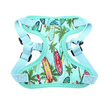 Wrap and Snap Aqua Surfboards and Palms Choke Free Dog Harness - Size XS-L - $379.94 MXN