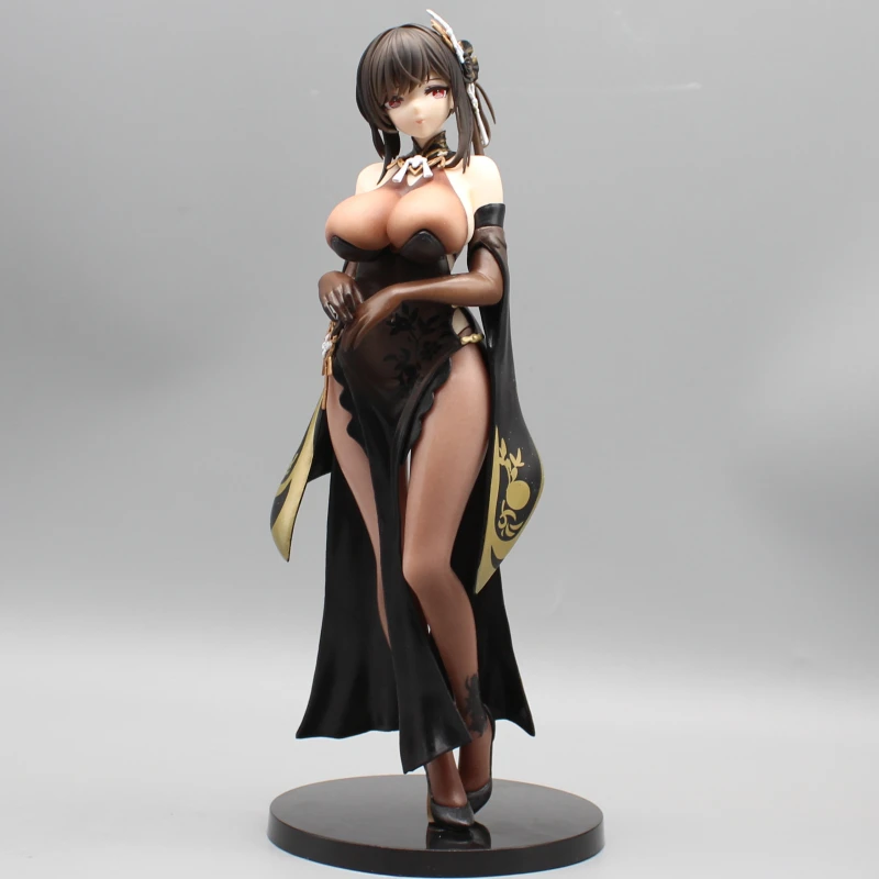26.5cm Azur Lane Roc Chen Hai Girl Anime Figure Collection Pvc Model Toy Sexy - £22.46 GBP+
