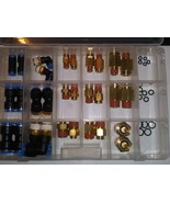 BRASS PUSH TO CONNECT Fitting Kit, DOT Approved- 45pcs MADE IN USA - £129.96 GBP