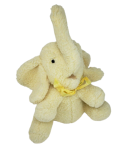 16&quot; Vintage 1980 Dakin Pillow Pets Creme Baby Elephant Stuffed Animal Plush Toy - £58.77 GBP