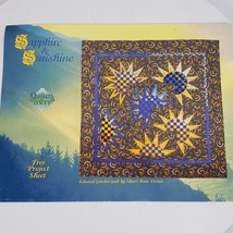 Vintage 1997 Sapphire &amp; Sunshine Celestial Garden Quilt Craft Book - £10.74 GBP