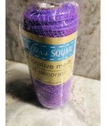 Crafter’s  Square Decorative Mesh 6 in wide x 5 yd (Purple)-New/ShipN24H... - $143.82 MXN