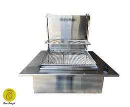 Double-Decker Griddles with Firebox - Charcoal Grill - Oca-Brazil - £2,532.03 GBP