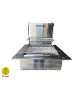 Double-Decker Griddles with Firebox - Charcoal Grill - Oca-Brazil - $3,680.00