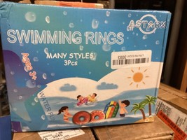 swimming rings many styles 3pcs - £6.70 GBP