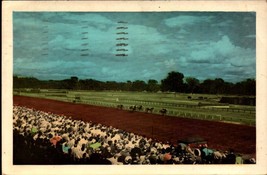 Photoprint POSTCARD-SARATOGA Racetrack, Saratoga Springs, Ny BK54 - £3.16 GBP