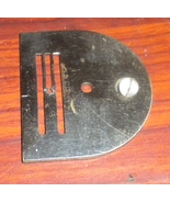 National Sewing Machine Eldredge 2 Spool Needle Plate #112 w/Mounting Screw - £10.05 GBP