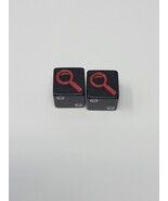 Clue Silver Line Black Dice Red Magnifying Glass Icon Replacement Game P... - $155.83 MXN