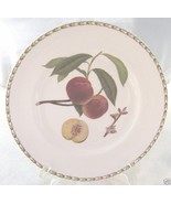 ROSINA QUEENS HOOKERS FRUIT DINNER PLATE PEACH - £17.40 GBP