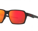 Oakley PARLAY Sunglasses OO4143-0358 Matte Black Frame W/ PRIZM Ruby Lens - £81.73 GBP
