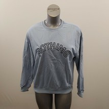 A.Y. Studio Women&#39;s Crew Neck Long Sleeve Shirt Large Embroidered MOTHIMG  - $10.84 CAD