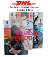 Blue Period Tsubasa Yamaguchi Manga Volume 1-6 English Version Comic DHL... - £94.36 GBP