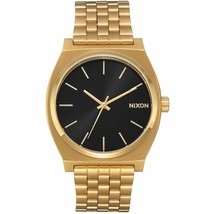 Men&#39;s Watch Nixon A045-2042 Black Gold (S7216401) - £173.81 GBP