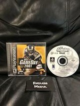 NFL GameDay 2001 Playstation CIB Video Game - £5.95 GBP