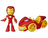 Spidey and His Amazing Friends Hasbro Marvel Iron Man Action Figure and ... - £31.35 GBP