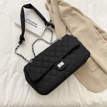 Designer Fashion Women&#39;s Shoulder Bag Female Handbags Large-Capacity Rhombic Cha - £39.99 GBP