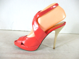 Bakers Peach Ankle Strap Peep Toe Heels Shoes Women&#39;s 7 B (SW8} - £18.34 GBP