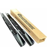 2 High-Lift Blades for 46&quot; Deck Troy-Bilt Craftsman LT2500 PYT9000 Cub C... - $1,094.51 MXN