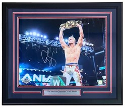 Cody Rhodes Signé Encadré 16x20 Wwe Wrestlemania 40 Photo Fanatiques - $261.88