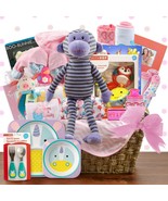 Grand Welcome: Baby Girl Gift Basket - $517.46 CAD