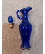  GLASS VASE -AVON  -   AVON GLASS VASE WITH TOPPER - $54.79 CAD