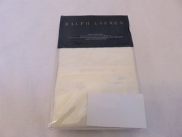 Ralph Lauren 464TC Solid percale regatta cream King pillowcases - £45.25 GBP