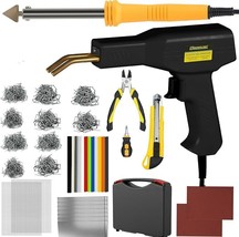 100W Upgraded Plastic Welder Kit,1000PCS Hot Stapler plastic welder, Black  - $107.15 CAD