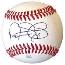 Nathan Eovaldi Texas Rangers Signed Baseball 2023 World Series Autograph Proof - £102.25 GBP