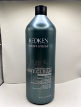 Redken For Men Mint Clean Invigorating Shampoo All Hair Types – 33.8 oz ... - £86.40 GBP