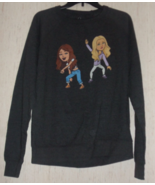 NEW WOMENS Snap Inc. NOVELTY GRAPHIC PRINT DARK GRAY HEATHER SWEATSHIRT ... - €20,26 EUR