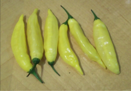 30 HOT LEMON PEPPER SEEDS lemon DROP Aji Limon VEGETABLE garden - $4.98