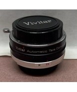 VINTAGE VIVITAR AUTOMATIC TELE CONVERTER 2X-7 - £5.91 GBP