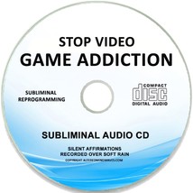 Stop Video Game Addiction Subliminal CD - £11.12 GBP