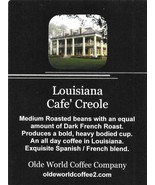 2025 Fresh Roasted  -  Louisiana  Cafe Creole  -  Whole Bean Coffee - 3 ... - $735.63 MXN