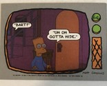 The Simpson’s Trading Card 1990 #66 Bart Simpson - £1.55 GBP