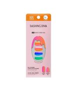 Dashing Diva Glaze Nail Strip Set Rainbow Pop 32 Strips 4-Piece Kit - $16.14 CAD