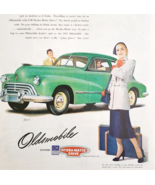 1947 Oldsmobile 78 Club Sedan Advertisement Automobilia Forest Green DWJJ20 - $550.13 MXN