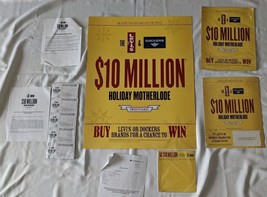 2003 LEVI&#39;S Jeans Store Promotional Holiday Motherlode Sweepstakes Poster Kit - £51.31 GBP