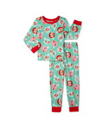 Rudolph the Red Nosed Reindeer Girls&#39; Long Sleeve Christmas Pajamas Size... - $309.96 MXN