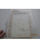 HM QUACKENBUSH PERSONAL LETTER FROM JC RASBACK COUSIN  GOOD TIME NOV 23 ... - £20.11 GBP