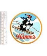 Vintage Skiing &amp; Beer Hamm&#39;s Bear Ski Patrol Beer Promo Patch - £7.97 GBP