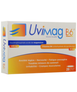 Uvimag B6 for Anxiety &amp; Temporary Fatigue-Pack of 20x10ml Vials - $466.07 MXN