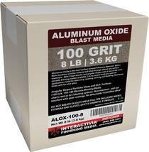 100 Aluminum Oxide - 8 Lbs Or 3.6Kg - Medium To Fine Sand Blasting Abrasive - £36.07 GBP
