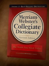 Merriam-Webster&#39;s Collegiate Dictionary Eleventh Edition New - £25.98 GBP