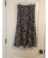 Southern Lady Women&#39;s Colorful Theme Long Maxi Skirt Size 8 - £32.94 GBP