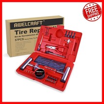 57-Piece Heavy Duty Tire Repair Kit: Perfect for Cars, Trucks, and Motor... - $720.82 MXN