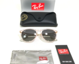 Ray-Ban Sunglasses RB4171 ERIKA 6742/11 Clear Pink Gold Round with Gray ... - £84.33 GBP